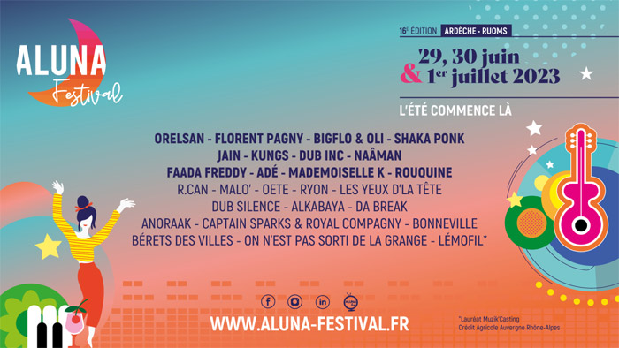 Ardèche Aluna Festival 2023