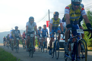 Cyclises à l'Ardéchoise