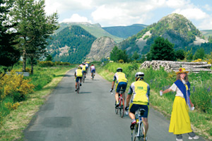 Cyclises à l'Ardéchoise