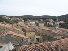 Le village de la Bastide de Virac