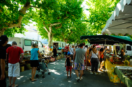 Le marché de Rosières