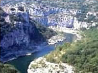 Les gorges de l'Ardèche