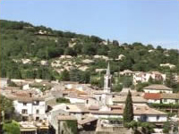 Le village de Saint Martin d'Ardèche