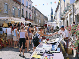 Le marché de Vernoux en Vivarais