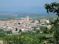 Le village de Villeneuve de Berg